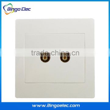 double tv satellite wall socket