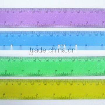 Flexible rule 30cm straight ruler,soft ruler