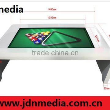 42inch interactive touch screen lcd table advertising player waterproof interactive desk for hotel/restaurant