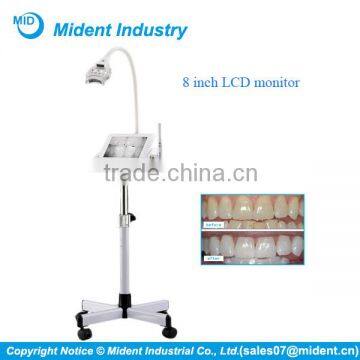 Floor Type Teeth Whitening Kit, 8 Inch LCD Monitor Teeth Whitening Machine