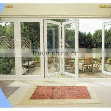 aluminium bi-folding doors with Australia standard glass