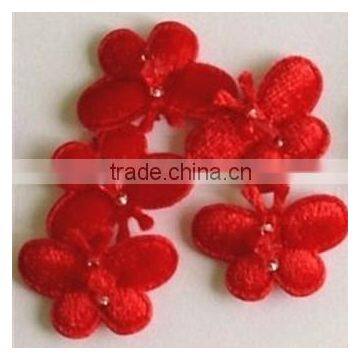 Ultrasonic Embossing PU Star Applique/ Various Ultrasonic Embossing Applique for Clothes photo-5