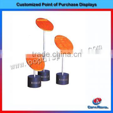 Hot Sale Free Standing Fashion Wood Sign Stand