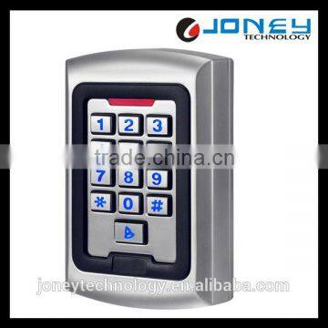 IP68 Metal Waterproof Digital Backlight Smart Card Door Access Control With Keypad photo-4