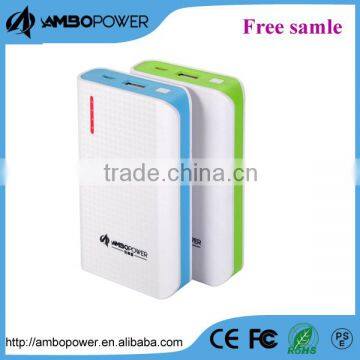 solar universal charger mobile power bank 6600mah