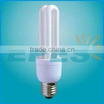 U shape cfl lamps T4 2U energy saving light bulb 5-18w long life factory low price