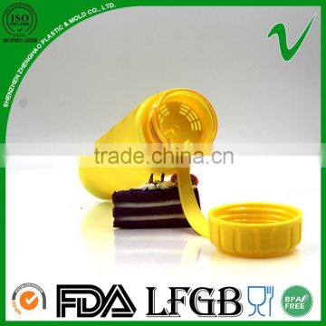 Tritan PCTG Joyshaker Cylinder Clear Empty 500ml Plastic Water Bottle photo-3