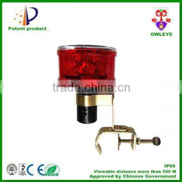 barrier blinker light /blinking led solar lights