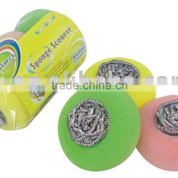 Stainless steel scourer