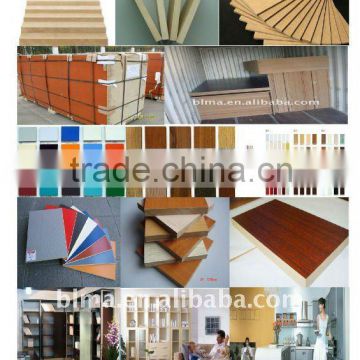 1220*2440 *2-30mm melamine faced MDF board for making furniture