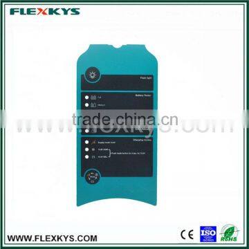Factory Exported Directly Membrane Label With LED Lights Display Window for Battery Charger photo-3