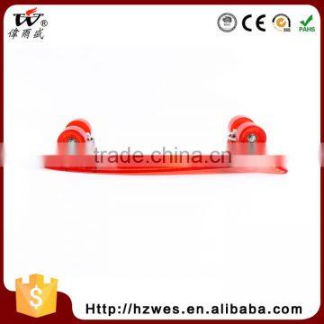 Top OEM PU Wheels ABS Fish Shape Skateboard photo-4