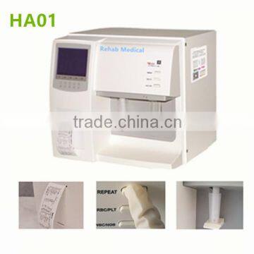 HA01 Best Price Semi-Auto Hematology analyzer for lab room using