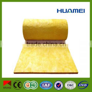 glass wool roll/ glass wool blanket roofing construction building materials