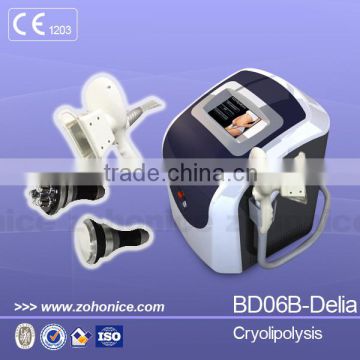 BD06B portable 3 in 1 RF 40K cavitation Cryolipolysis Freezing Fat Machine