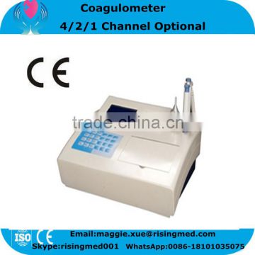 4 / 2 / 1 channel Coagulometer with CE ceritified RCA-200