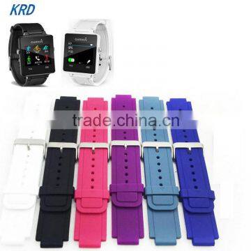 High Quality Soft Silicone Replacement Watch Band Watch Strap For Garmin Vivoactive Smart Watch WIth Tools