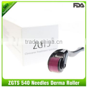 2015 newest derma roller 540 needles dermaroller micro needles