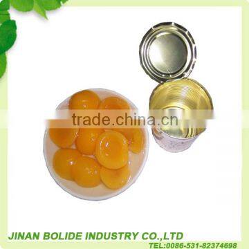 provide yellow peach tinned