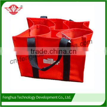 Hot sales with reasonable price christmas wine bottle gift bag