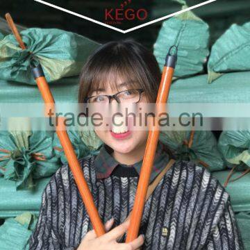 120x2.2cm PVC Coated Broom Handle /PVC Coated Wooden Stick/PVC