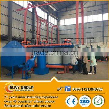 low electricity consumption hardwood bbq charcoal making machine