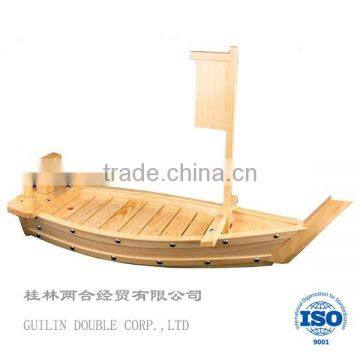 ISO9001 Factory Wholesale Bamboo Sushi Boat photo-3