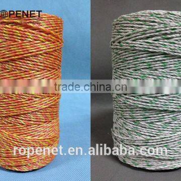 Animal fence rope/fencing wire/PE twisted rope