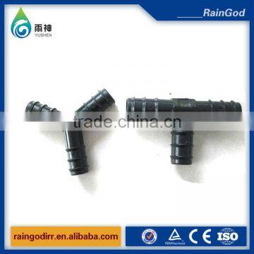 T type drip irrigation tape coupling