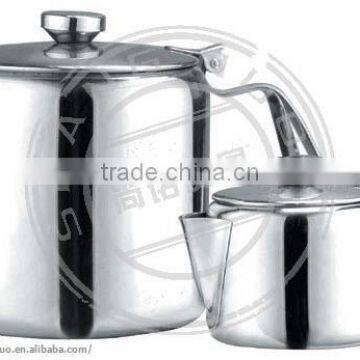 standing drinkware milk jug with cover