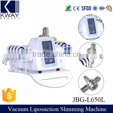 Factory price 2016 newest vacuum laser treatment cellulite reduction therapy equipment