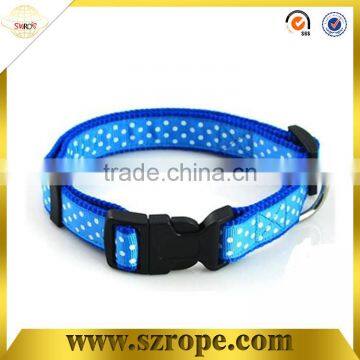 Fashion good looking classical blue lace dog collar