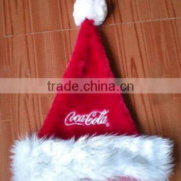 the newest style x'mas hat/popular Christmas hat,santa claus hat from ningbo