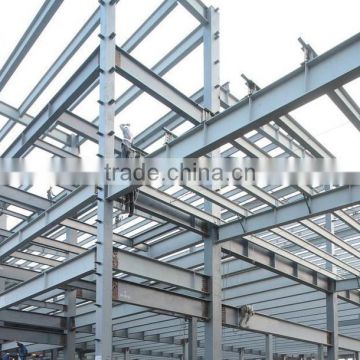 Rust-proof pre fabricated steel structure Durable Q235B/Q345B Painted Structure Steel Frame