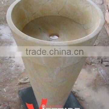 Marble Stone Pedestal Wash Sink