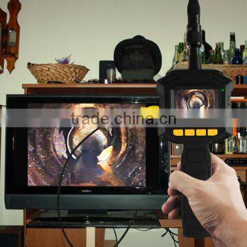 Industrial 2.31" TFT LCD 8mm Camera Video Borescope Endoscope 4 LED Lights AV Output SnakeScope 3FT Cable Surveillance Tool photo-4