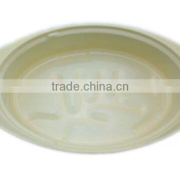 Nice Yellow Oval Ceramic Coating Roaster Pan photo-3