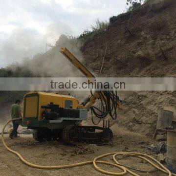 Slope Project Soil Nailing Track Bore Hole Drilling Machine CTQ-G140YF photo-2