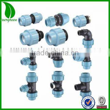 Agriculture Irrigation System PP Compression Fitting for PE Pipe photo-2