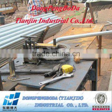 48mm Zinc Coated Vegetable Greenhouse Steel Pre Galvanized Tubing photo-6