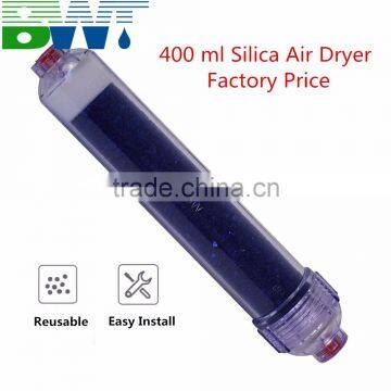 high performance 400ml silica air dryer for ozone generator