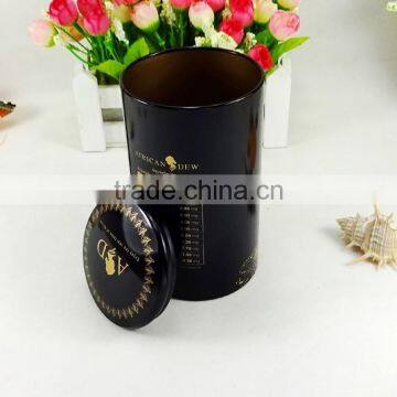 High-end Black Coffee Tea Tin Container photo-2