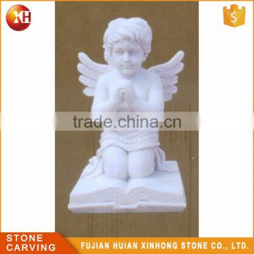 Wholesale Hand Carve Marble Angel Cemetery Statue