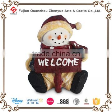 Custom christmas resin figurine wholesale