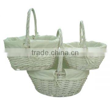 2016 Decorative Fabric Bread Basket With Handmade for Storage