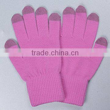 2017 New Style handmade 100% wool gloves accetp OEM