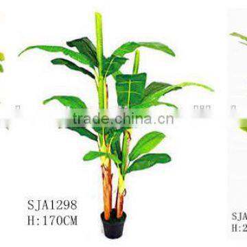SJ0301117 Artificial Decorative Ornamental Banana Bonsai Plants photo-2