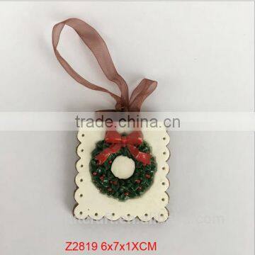 Custom Resin cookie biscuit shape ornament factory