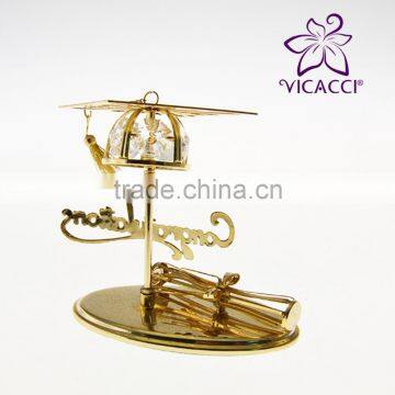 24K Gold Plated Graduation Cap for Gifts photo-2