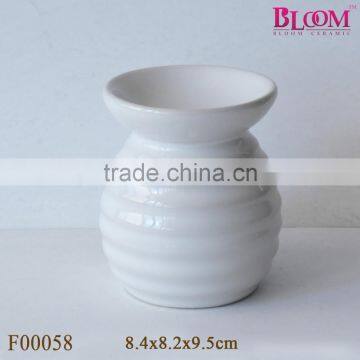 White Ceramic Tea Light Holder,ceramic Oil Burner photo-2